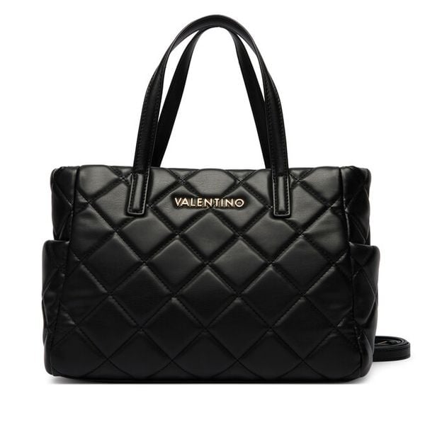 Torebka Valentino. Czarne torebki do ręki damskie Valentino, bez wzorów, klasyczne, bez dodatków. Za 439.99 zł.