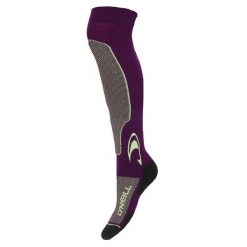 Skarpety narciarskie O'neill 789031. Fioletowe skarpety damskie O'Neill, bez wzorów, z wełny. W wyprzedaży za 49.99 zł.