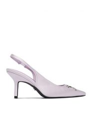 Juicy Couture Szpilki CEO-259-133-01 Fioletowy. Fioletowe szpilki damskie Juicy Couture, bez wzorów, z materiału, bez obcasa, bez zapięcia. Za 229.99 zł.