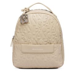 Plecak Armani Exchange. Brązowe plecaki damskie Armani Exchange, bez wzorów. Za 729.99 zł.