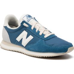 Sneakersy NEW BALANCE - U220GA Granatowy. Niebieskie półbuty damskie New Balance, bez wzorów, z materiału, bez obcasa, bez zapięcia. W wyprzedaży za 199.00 zł.