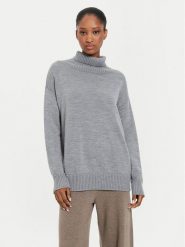 Max Mara Leisure Golf Superbo 2426366148 Szary Relaxed Fit. Szare swetry damskie Max Mara Leisure, s, bez wzorów, z wełny, bez kołnierzyka, bez ramiączek, bez kaptura. Za 839.99 zł.