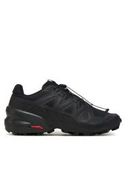 Salomon Buty do biegania Speedcross 6 Wide L41744000 Czarny. Czarne buty sportowe męskie Salomon, z materiału, bez zapięcia, do biegania. Za 519.99 zł.
