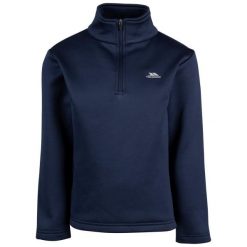 Bluza Polarowa Dla Dorosłych Unisex Remetto AT100. Niebieskie bluzy damskie Trespass, m, bez wzorów, z dzianiny, bez kaptura. Za 141.99 zł.