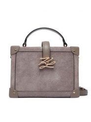 KARL LAGERFELD Torebka B4W30371 Szary. Szare torebki do ręki damskie KARL LAGERFELD, bez wzorów, ze skóry, bez dodatków. Za 1,299.00 zł.