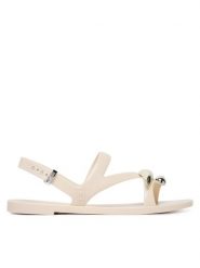 Melissa Sandały Melissa Iris Sandal Ad 37849 Beżowy. Brązowe sandały damskie Melissa, bez wzorów, z tworzywa sztucznego, bez obcasa, na płaskiej podeszwie, bez zapięcia. Za 268.99 zł.