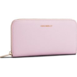 Duży Portfel Damski COCCINELLE - CW5 Metallic Soft E2 CW5 11 04 01 Graceful Pink P04. Czerwone portfele damskie Coccinelle, ze skóry. Za 599.90 zł.