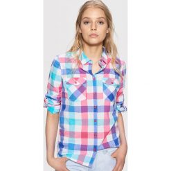 Koszula w kratę - Niebieski. Koszule damskie marki Cropp. Za 59.99 zł.
