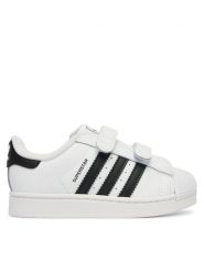 Adidas Sneakersy Superstar II Cf I JI3990 Biały. Białe buty sportowe dziewczęce Adidas, bez wzorów, ze skóry, bez zapięcia. Za 279.99 zł.
