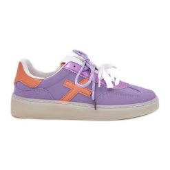 Niskie Buty Sportowe Damskie Fioletowe. Fioletowe obuwie sportowe damskie bez wzorów. Za 139.80 zł.