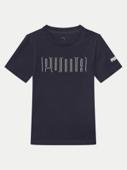 Puma T-Shirt Puma Sport Graphic 685850 Granatowy Regular Fit. Niebieskie t-shirty dla chłopców Puma, bez wzorów, z bawełny, bez ramiączek. Za 59.99 zł.