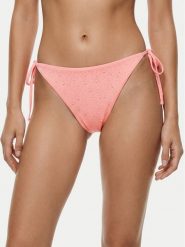 Guess Dół od bikini E6GO21 MC040 Różowy. Czerwone bikini damskie Guess, l, z aplikacjami. Za 269.99 zł.