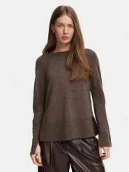 Marella Sweter Emme by Marella Arcadia 2625366312 Brązowy Regular Fit. Brązowe swetry damskie Marella, m, bez wzorów, bez kołnierzyka, bez ramiączek, bez kaptura. Za 719.99 zł.