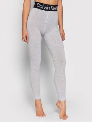 Calvin Klein Underwear Legginsy 701218762 Szary Slim Fit. Szare legginsy damskie Calvin Klein Underwear, bez wzorów, z bawełny. Za 79.99 zł.
