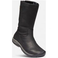 KEEN kozaki damskie Presidio II Boot Wp W, Black/Magnet, 38. Czarne kozaki damskie Keen, bez obcasa. W wyprzedaży za 547.00 zł.