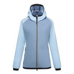 Damska bluza z kapturem Iselle z zamkiem błyskawicznym i polarem. Niebieskie bluzy damskie Regatta, l, bez wzorów, z materiału, z kapturem. Za 365.00 zł.