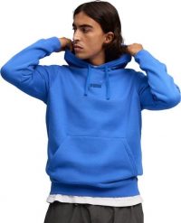 Puma Bluza męska Puma ESS No.1 Logo Centered Hoodie niebieska 692914 13 2XL. Niebieskie bluzy męskie Puma, m, bez wzorów, bez kaptura. Za 247.31 zł.