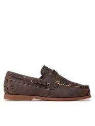 Timberland Półbuty Cedar Bay Boat Shoe TB0A29YG931 Brązowy. Brązowe półbuty na co dzień męskie Timberland, ze skóry, bez zapięcia. Za 349.99 zł.