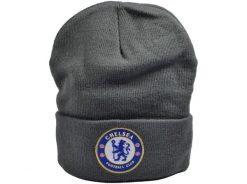 Czapka Chelsea Londyn szara - licencjonowana. Szare czapki i kapelusze męskie CHELSEA, bez wzorów, z materiału. Za 97.99 zł.