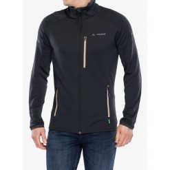 Bluza polarowa męska Vaude Elope Fleece Jacket II. Czarne bluzy męskie Vaude, m, bez wzorów, z polaru, bez kaptura. Za 408.99 zł.