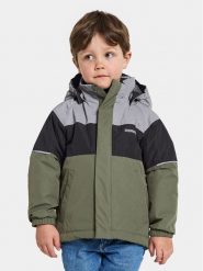 Didriksons Kurtka zimowa Lux Kids Jacket 2 504901 Zielony. Zielone buty zimowe chłopięce Didriksons, na zimę, bez wzorów, z syntetyku, bez kaptura. Za 399.99 zł.
