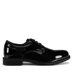 Półbuty Ottimo. Czarne półbuty chłopięce Ottimo, bez wzorów, bez zapięcia. Za 95.99 zł.