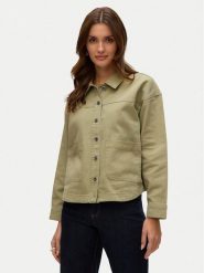 Vero Moda Koszula jeansowa Jamie 10331693 Zielony Relaxed Fit. Zielone bluzki damskie Vero Moda, xl, bez wzorów, z bawełny, bez kołnierzyka, bez ramiączek. Za 129.99 zł.