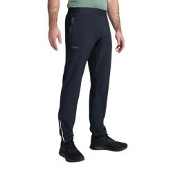 Spodnie do biegania Kilpi Heyes. Czarne spodnie sportowe męskie Kilpi, m, bez wzorów, z materiału, do biegania. Za 189.67 zł.