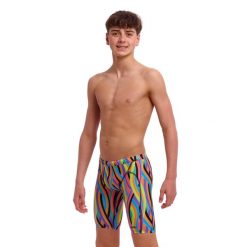 Spodenki FUNKY TRUNKS Curl Curl - jammery chłopięce 128-140cm/8/UK24. Szorty dla chłopców FUNKY TRUNKS, bez wzorów, sportowe. Za 199.00 zł.