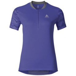 Odlo Koszulka Stand-up Collar Morzine niebieska r. S. Bluzki damskie marki Odlo. Za 121.10 zł.
