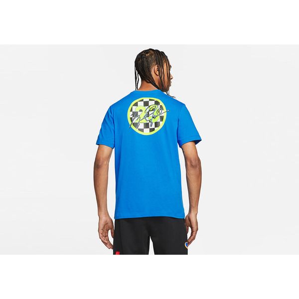Koszulka męska nike air jordan sport dna hbr crew tee signal blue. Niebieskie koszulki sportowe męskie Jordan, m, bez wzorów, bez kołnierzyka, bez ramiączek, do koszykówki. Za 149.00 zł.