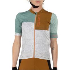 Koszulka rowerowa damska LEATT Jersey MTB Endurance 5.0. Białe koszulki sportowe damskie LEATT, m, bez wzorów, z jersey, bez kołnierzyka, bez ramiączek, rowerowe. Za 449.00 zł.