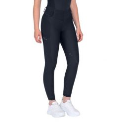 Damskie legginsy jeździeckie z pełną przyczepnością ELT Susann. Niebieskie legginsy damskie ELT, l, bez wzorów, z elastanu. Za 339.00 zł.