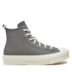 Trampki Converse. Szare trampki i tenisówki damskie Converse, bez wzorów, retro, bez zapięcia. Za 209.99 zł.