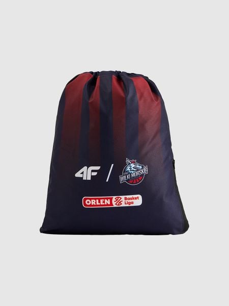4F Plecak-worek 4F x King Szczecin 2025/26 - granatowy Uniwersalny. Niebieskie plecaki damskie 4f, bez wzorów, sportowe. Za 99.99 zł.