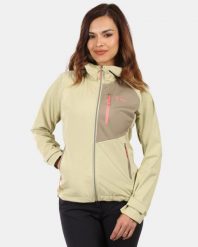 Damska kurtka softshell Kilpi BELTRA-W. Brązowe kurtki damskie Kilpi, m, bez wzorów, z materiału, bez kaptura. Za 528.00 zł.