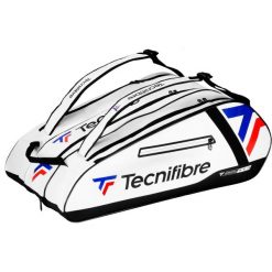 Torba na rakiety tenisowe Tecnifibre 15R Tour endurance. Białe torby sportowe męskie TECNIFIBRE, bez wzorów, z materiału, duże. Za 549.00 zł.