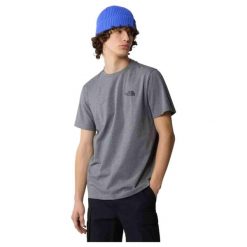 The North Face Koszulka S/S Simple Dome Nf0A87Ngdyy. Szare koszulki sportowe męskie The North Face, s, bez wzorów, bez kołnierzyka, bez ramiączek. Za 101.99 zł.
