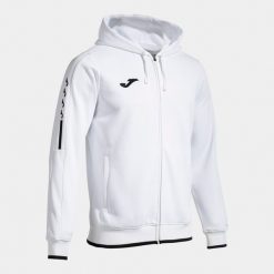 Bluza dresowa z kapturem Joma Olimpiada. Białe bluzy męskie Joma, m, bez wzorów, z dresówki, z kapturem. Za 257.00 zł.