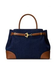 LAUREN RALPH LAUREN Torebka 431P04295001 Granatowy. Niebieskie torebki do ręki damskie Lauren Ralph Lauren, bez wzorów, z materiału, bez dodatków. Za 2,199.00 zł.