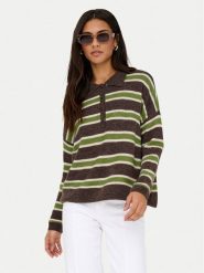 ONLY Sweter Talio 15358606 Szary Regular Fit. Szare swetry damskie Only, l, bez wzorów, z syntetyku, bez kołnierzyka, bez ramiączek, bez kaptura. Za 149.99 zł.