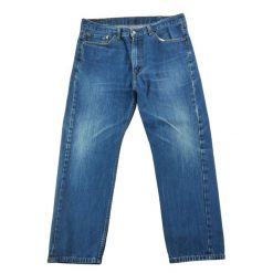 Levi Strauss męskie jeansy 505 regular. Niebieskie jeansy męskie Levi's, eleganckie. Za 102.20 zł.