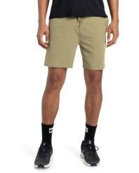 Szorty treningowe dla Mężczyzn OMNI TRAINING 17" Beżowy. Brązowe szorty męskie Quiksilver, m, bez wzorów, z elastanu. Za 254.15 zł.