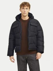 Jack & Jones Kurtka zimowa Build 12256858 Czarny Regular Fit. Czarne kurtki męskie Jack & Jones, na zimę, m, bez wzorów, z syntetyku, bez kaptura. Za 229.99 zł.