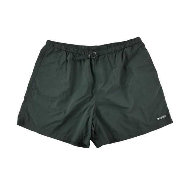Second life - Spodenki damskie - Stan dobry. Czarne szorty sportowe damskie Columbia, l, bez wzorów, z materiału, sportowe, outdoorowe. Za 63.86 zł.