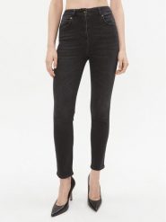 Luisa Spagnoli Jeansy Ottuso 540269 Czarny Skinny Fit. Czarne jeansy damskie Luisa Spagnoli. Za 529.99 zł.