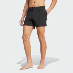 Szorty adidas Iconisea Swim Short Length. Czarne szorty męskie Adidas, uniwersalny, bez wzorów, z materiału. Za 229.00 zł.