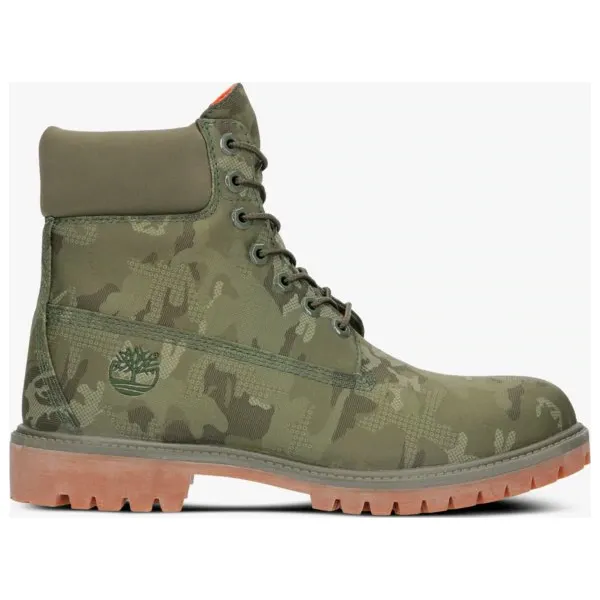 Timberland 6 In Premium Fabric Boot buty męskie, zielony, rozmiar 43,5. Zielone trekkingi męskie Timberland, outdoorowe. W wyprzedaży za 637.49 zł.