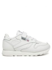 Reebok Sneakersy V9-25207-02 (IV) Biały. Białe buty sportowe dziewczęce Reebok, bez wzorów, ze skóry, bez zapięcia. Za 199.99 zł.