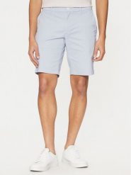 Calvin Klein Szorty materiałowe Modern Twill K10K114063 Niebieski Slim Fit. Niebieskie szorty męskie Calvin Klein, m, bez wzorów, z bawełny. Za 199.99 zł.